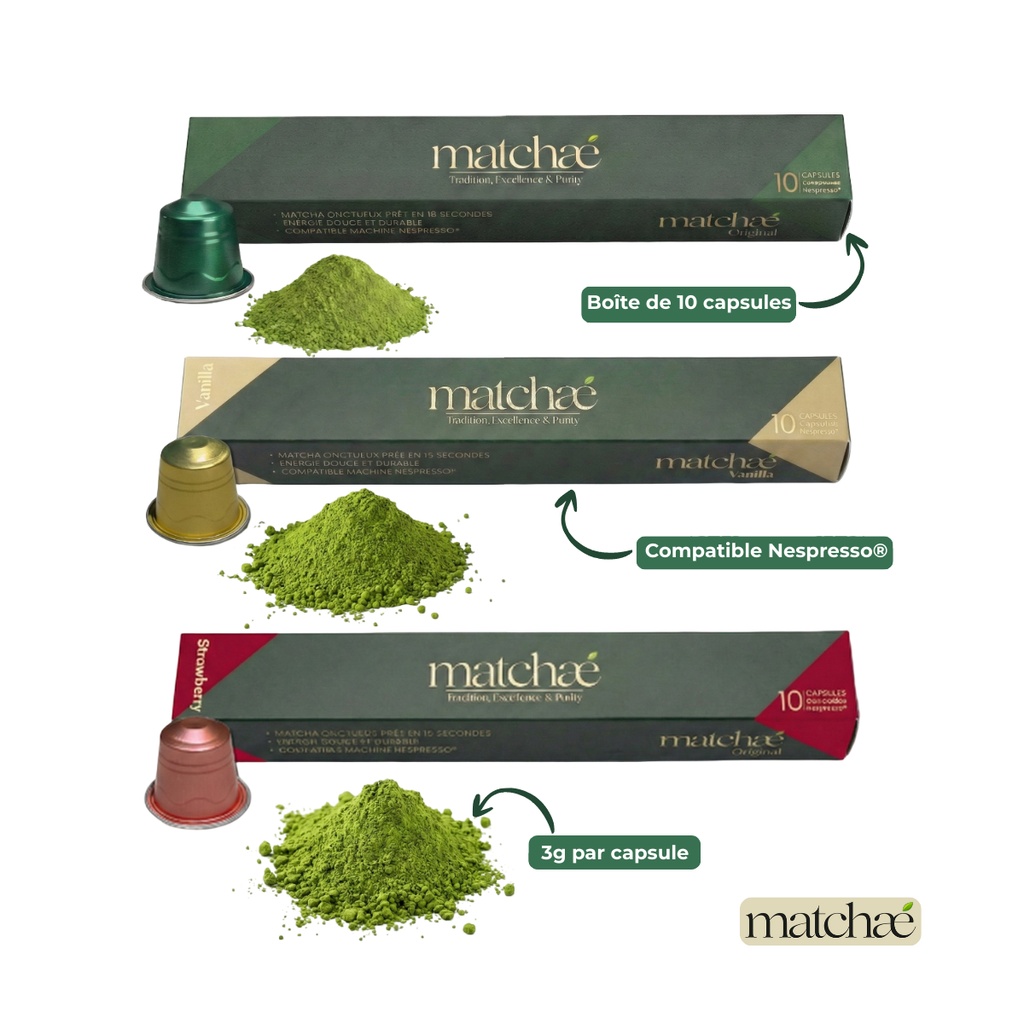 Matcha Cérémonial - 10 Capsules Compatibles Nespresso®