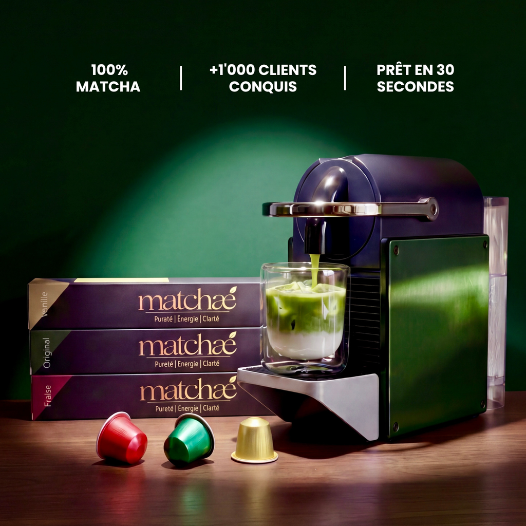 Boîte de 10 Capsules de Matcha - Compatibles Nespresso®