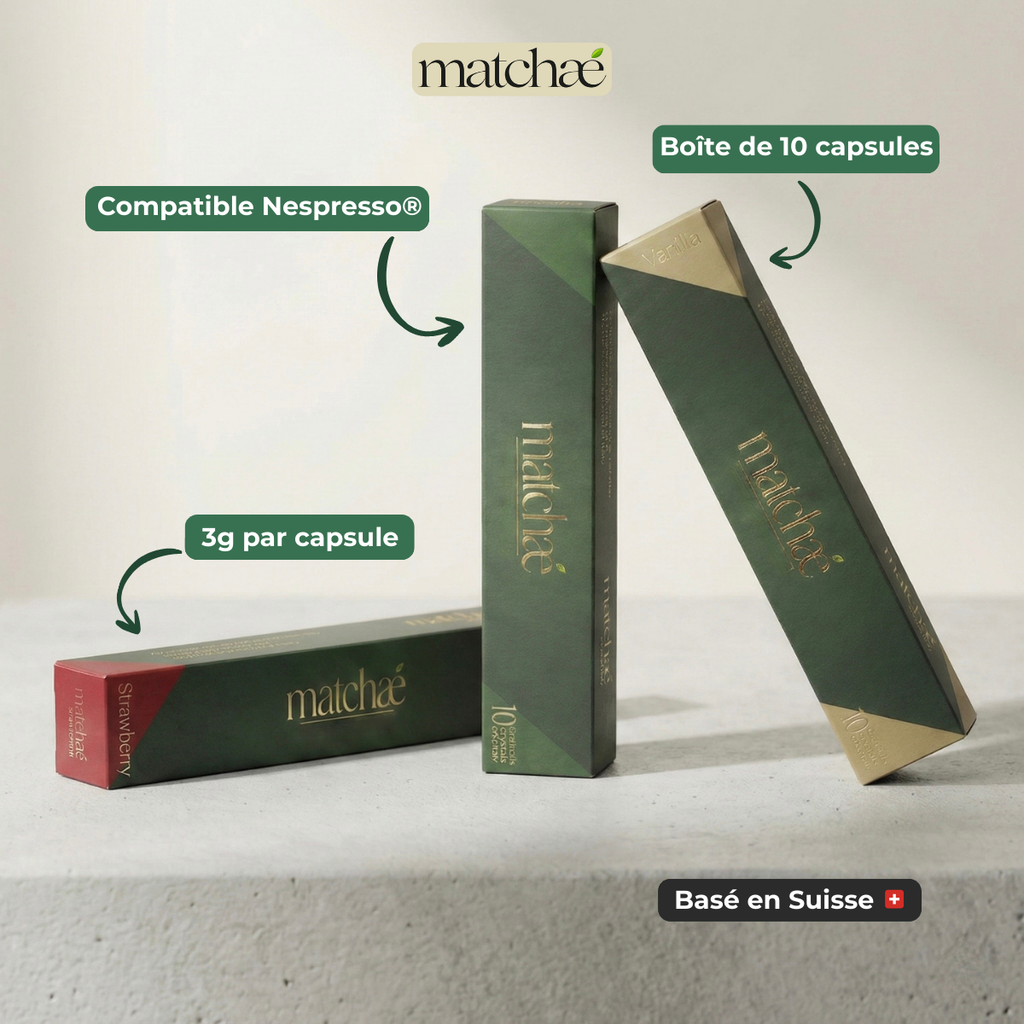 Matcha Cérémonial - 10 Capsules Compatibles Nespresso®